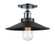 BULSTRODE'S WORKSHOP One Light Flush Mount in Chrome (423|X46111CHBK)