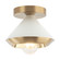 Velax One Light Ceiling Mount in White (423|X06801WHAG)