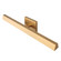 Isosceles LED Vanity in Aged Gold Brass (423|W64924AG)