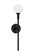 Candlestix One Light Wall Sconce in Black (423|W64801BKOP)
