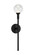 Candlestix One Light Wall Sconce in Black (423|W64801BKCL)