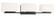 Chiclet Three Light Wall Sconce in Matte Black (423|S10803MB)