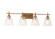 Hollis Four Light Wall Sconce in Aged Gold Brass (423|S09804AG)