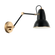 BUZZ One Light Wall Sconce in Black (423|S08421AGBK)