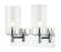 Candela Two Light Wall Sconce in Chrome (423|S04902CHCL)