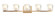 Carleton Five Light Wall Sconce in Aged Gold Brass (423|S04105AG)