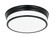 Navo LED Flush Mount in Black (423|M15401BK)