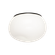 GELASIN One Light Flush Mount in Black (423|M14021BKOP)