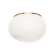 GELASIN One Light Flush Mount in Aged Gold Brass (423|M14021AGOP)