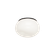 GELASIN One Light Flush Mount in Black (423|M14001BKOP)