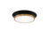 JAXX LED Ceiling Mount in Black + Aged Gold Brass (423|M11201BKAG)