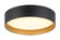 NOVALEE LED Flush Mount in Matte Black (423|M10115MB)