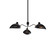 Droid Three Light Pendant in Bronze & Brushed Gold (423|CX57903BZ)