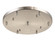 Multi Ceiling Canopy (Line Voltage) Ceiling Canopy in Brushed Nickel (423|CP0107BN)