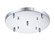 Multi Ceiling Canopy (Line Voltage) Ceiling Canopy in Chrome (423|CP0105CH)