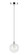 Bolha One Light Pendant in Chrome (423|C81801CHCL)
