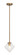 Novo One Light Chandelier in Aged Gold Brass (423|C81751AGCL)