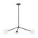 Novo Three Light Pendant in Black (423|C81703BKOP)