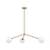 Novo Three Light Pendant in Aged Gold Brass (423|C81703AGOP)