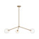 Novo Three Light Pendant in Aged Gold Brass (423|C81703AGCL)