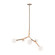 Rami Five Light Chandelier in Aged Gold Brass (423|C81515AGOP)