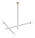 Cosmic Three Light Pendant in Aged Gold Brass (423|C78713AGOP)