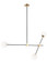 Cosmic Three Light Pendant in Aged Gold Brass (423|C78713AGOP)