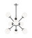 Maru Nine Light Chandelier in Chrome (423|C72309CHOP)