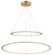 Victoria LED Pendant in Brushed Gold (423|C66164BG)