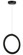 VICTORIA LED Pendant in Black (423|C66112BK)