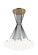 The Bougie 19 Light Chandelier in Aged Gold Brass (423|C63019AGOP)