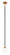 Particles One Light Pendant in Aged Gold Brass (423|C58201AGOP)