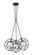 Geometry Three Light Pendant in Rusty Black (423|C54633RB)