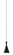 MULINARE COLLECTIONS One Light Pendant in Bronze (423|C48703BZ)