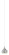 Mulinare One Light Pendant in Brushed Nickel (423|C48702BN)