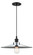 BULSTRODE'S WORKSHOP One Light Pendant in Black (423|C46113BKCH)