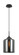 Irresistible Organic Charm One Light Pendant in Smoke (423|C41404SM)
