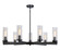 WEAVER Nine Light Chandelier in Black (423|C32109BK)