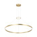O'HARA LED Chandelier in Brushed Gold (423|C30840BG)