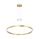 O'HARA LED Chandelier in Brushed Gold (423|C30832BG)