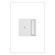 adorne Wireless Remote Smart Dimmer with Netatmo in White (246|WNAL63W1)