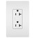 radiant Spec Grade 20A Tamper-Resistant Receptacle in White (246|TR26352RW)