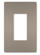 radiant One-Gang Screwless Wall Plate in Nickel (246|RWP26NI)