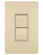 radiant Two Single Pole/3-Way Switches in Ivory (246|RCD33I)