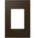 adorne One-Gang-Plus Screwless Wall Plate in Bronze (246|AWP1G3BR4)