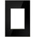adorne One-Gang-Plus Screwless Wall Plate in Mirror Black (246|AWM1G3MB4)