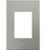 adorne One-Gang-Plus Screwless Wall Plate in Brushed Stainless Steel (246|AWC1G3BS4)