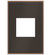 adorne One-Gang Screwless Wall Plate in Oil Rubbed Bronze (246|AWC1G2OB4)