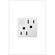 Adorne Energy-Saving On/Off Outlet in White (246|ARPS152W4)