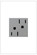 Adorne 15A Tamper-Resistant Half-Controlled Outlet in Magnesium (246|ARCH152M10)